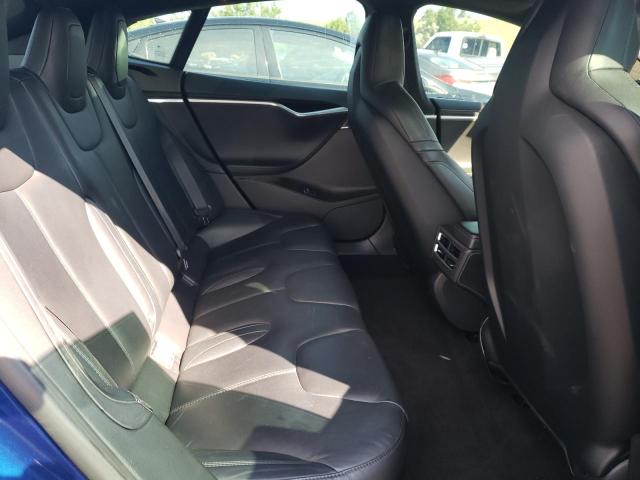 5YJSA1E26FF111927 - 2015 TESLA MODEL S Կապույտ լուսանկար 10