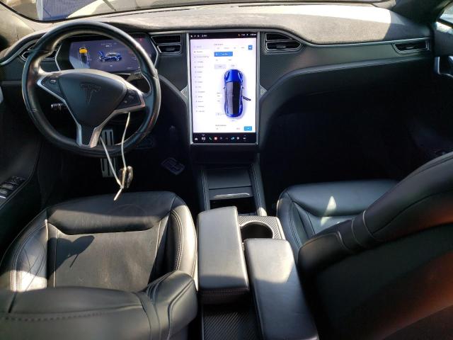 5YJSA1E26FF111927 - 2015 TESLA MODEL S Կապույտ լուսանկար 8