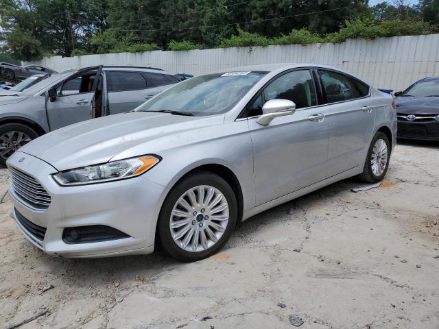 3FA6P0LU6GR264795 - 2016 FORD FUSION SE HYBRID SILVER photo 1