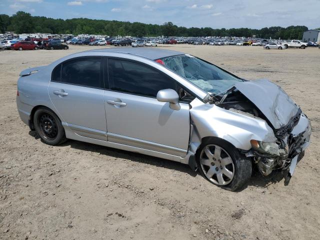 2HGFA1F55AH301264 - 2010 HONDA CIVIC LX SILVER photo 4