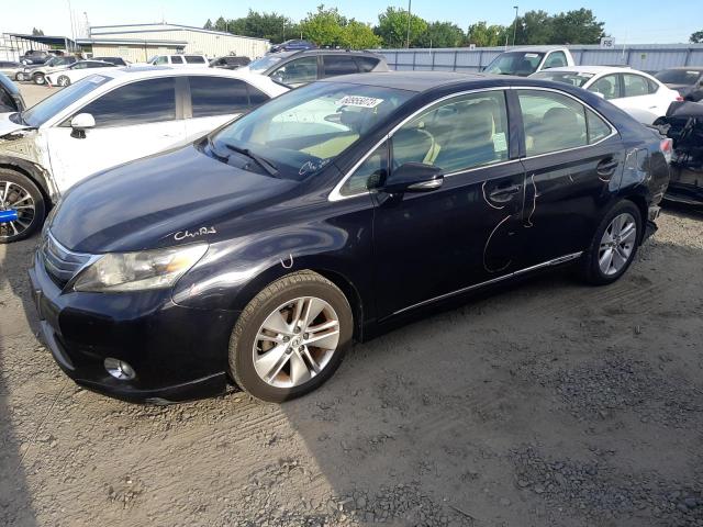 JTHBB1BA4A2012557 - 2010 LEXUS HS 250H BLACK photo 1