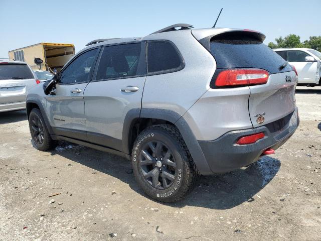 1C4PJMBS4FW786392 - 2015 JEEP CHEROKEE TRAILHAWK SILVER photo 2