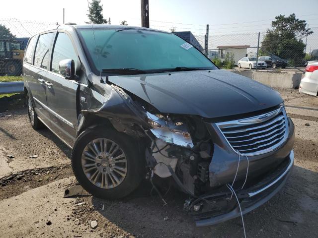 2C4RC1CG0ER243723 - 2014 CHRYSLER TOWN & COU TOURING L GRAY photo 4