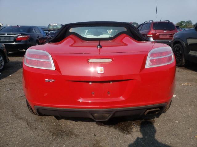 1G8MB35B27Y103868 - 2007 SATURN SKY RED photo 6