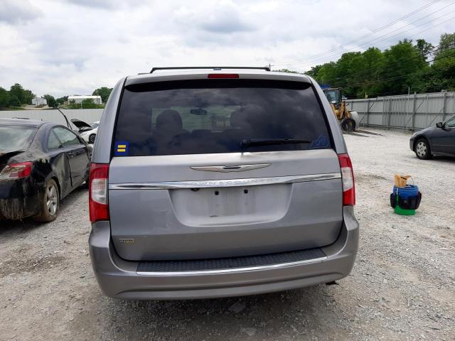 2C4RC1BGXFR577132 - 2015 CHRYSLER TOWN & COU TOURING GRAY photo 6