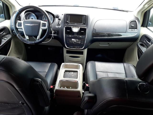 2C4RC1BGXFR577132 - 2015 CHRYSLER TOWN & COU TOURING GRAY photo 8