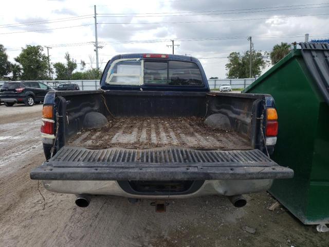 5TBRT341X4S453735 - 2004 TOYOTA TUNDRA ACCESS CAB SR5 BLUE photo 6