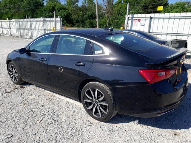 1G1ZG5STXNF112387 - 2022 CHEVROLET MALIBU RS BLACK photo 2