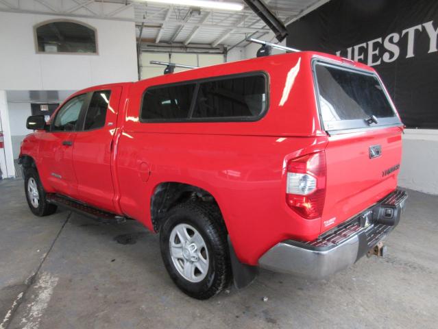 5TFUM5F13EX058055 - 2014 TOYOTA TUNDRA DOUBLE CAB SR/SR5 RED photo 3
