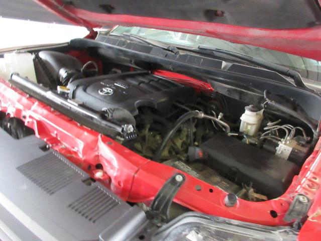 5TFUM5F13EX058055 - 2014 TOYOTA TUNDRA DOUBLE CAB SR/SR5 RED photo 7