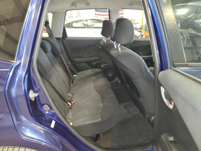 JHMGE8G53BC000445 - 2011 HONDA FIT SPORT BLUE photo 10