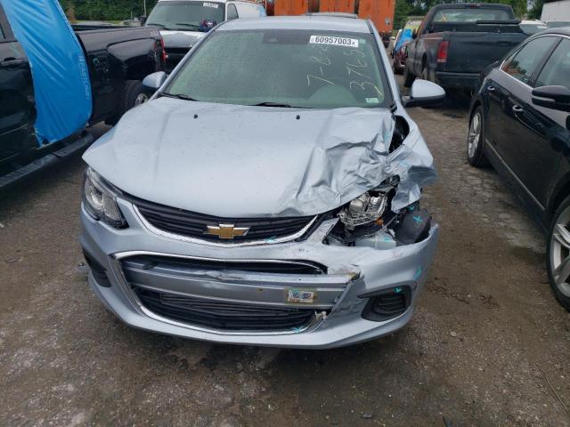 1G1JF5SB9H4130239 - 2017 CHEVROLET SONIC PREMIER BLUE photo 5