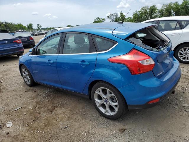 1FAHP3N22CL161064 - 2012 FORD FOCUS TITANIUM BLUE photo 2