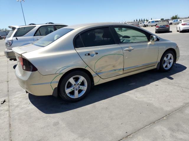 1HGFA16858L001313 - 2008 HONDA CIVIC EX GOLD photo 3