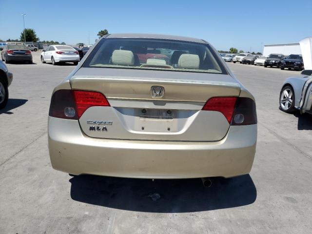 1HGFA16858L001313 - 2008 HONDA CIVIC EX GOLD photo 6