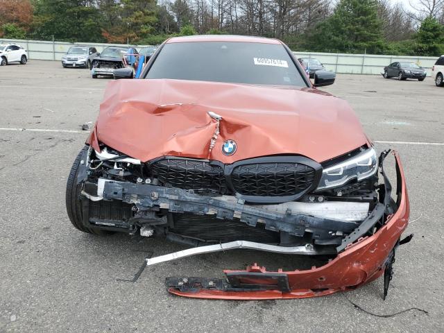 3MW5U9J07M8B71706 - 2021 BMW M340XI ORANGE photo 5