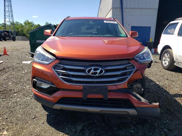 5XYZUDLB7HG380654 - 2017 HYUNDAI SANTA FE S ORANGE photo 5