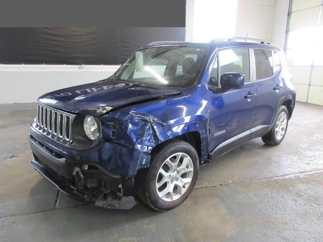 ZACCJABB1JPH10843 - 2018 JEEP RENEGADE LATITUDE BLUE photo 2