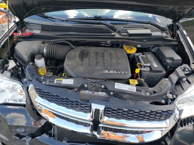 2C4RDGBGXFR576823 - 2015 DODGE GRAND CARA SE BLACK photo 12