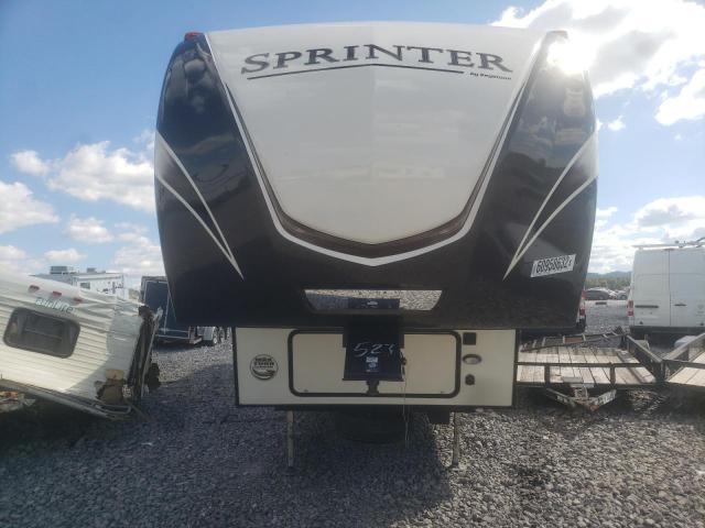 4YDF35725J1530527 - 2018 KEYSTONE SPRINTER WHITE photo 7