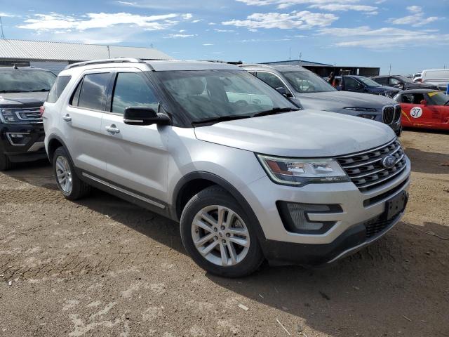 1FM5K7D89HGA88912 - 2017 FORD EXPLORER XLT SILVER photo 4