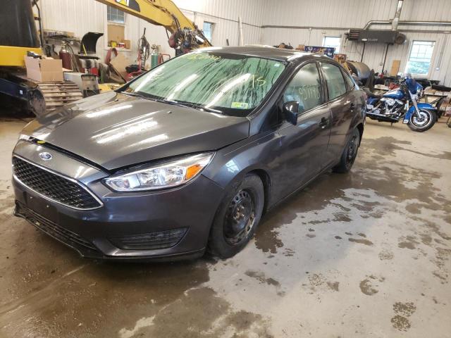 1FADP3E21HL311302 - 2017 FORD FOCUS S GRAY photo 1