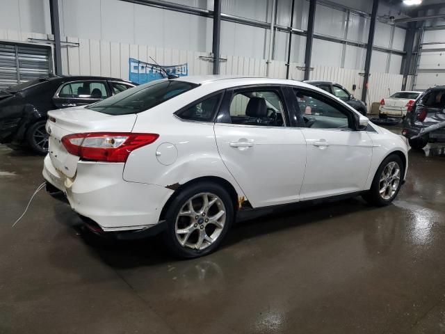 1FAHP3H2XCL195183 - 2012 FORD FOCUS SEL WHITE photo 3