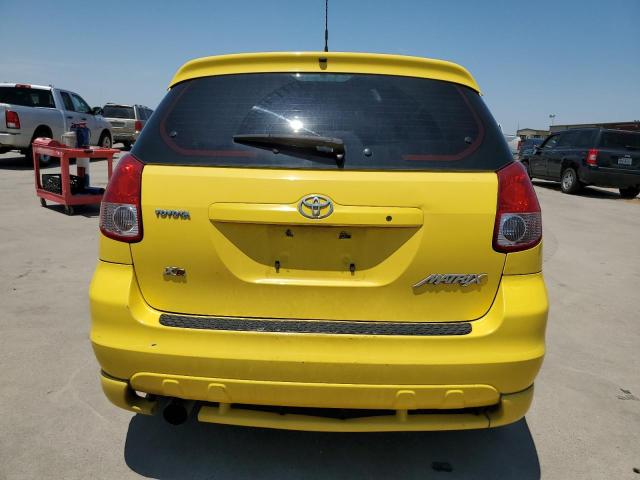 2T1KR32E54C310942 - 2004 TOYOTA COROLLA MA XR YELLOW photo 6