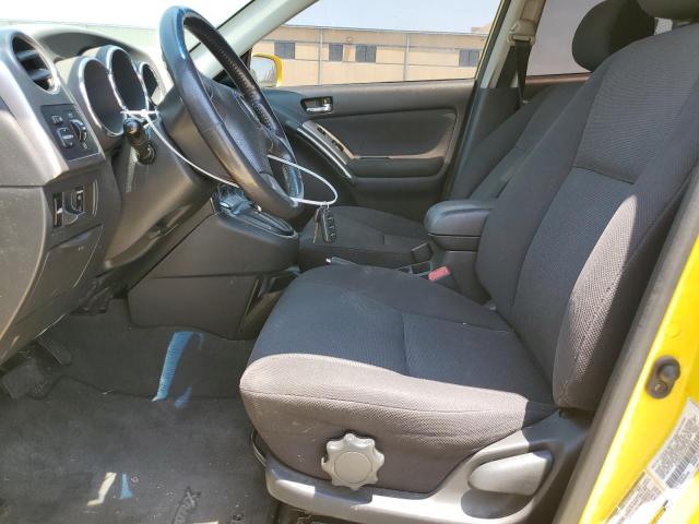 2T1KR32E54C310942 - 2004 TOYOTA COROLLA MA XR YELLOW photo 7