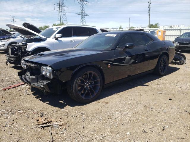 2C3CDZFJ4NH215426 - 2022 DODGE CHALLENGER R/T SCAT PACK BLACK photo 1