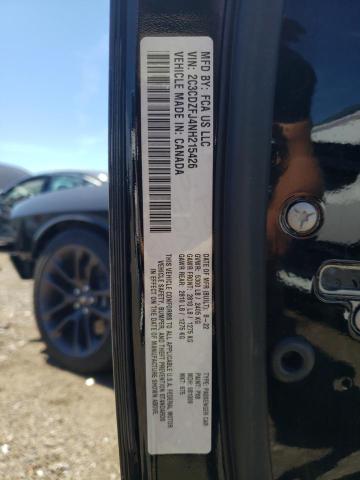 2C3CDZFJ4NH215426 - 2022 DODGE CHALLENGER R/T SCAT PACK BLACK photo 13