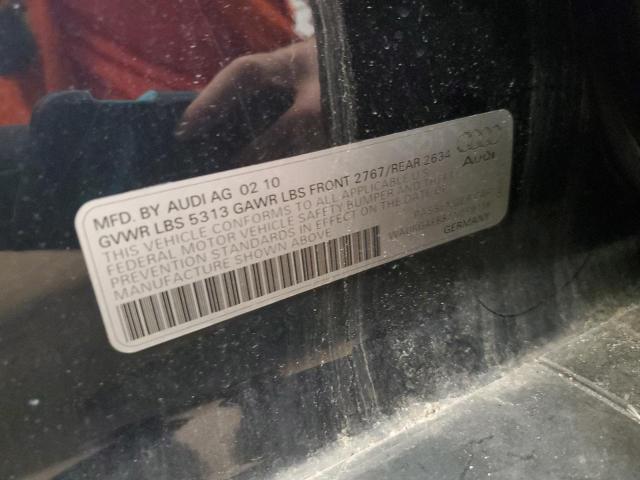 WAUKGAFB8AN059138 - 2010 AUDI A6 PRESTIGE Mavi foto 13