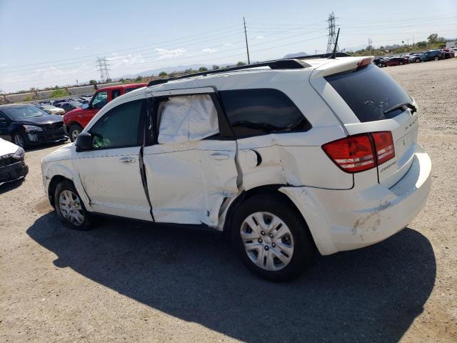 3C4PDCAB4KT868108 - 2019 DODGE JOURNEY SE WHITE photo 2