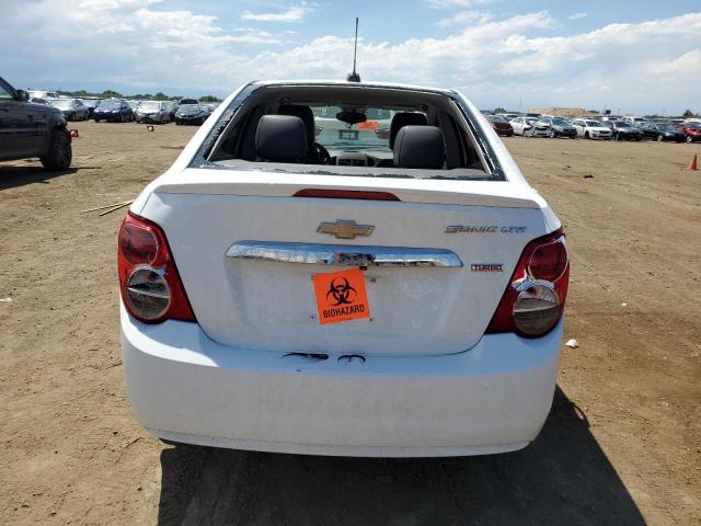 1G1JE5SB6G4137571 - 2016 CHEVROLET SONIC LTZ WHITE photo 6