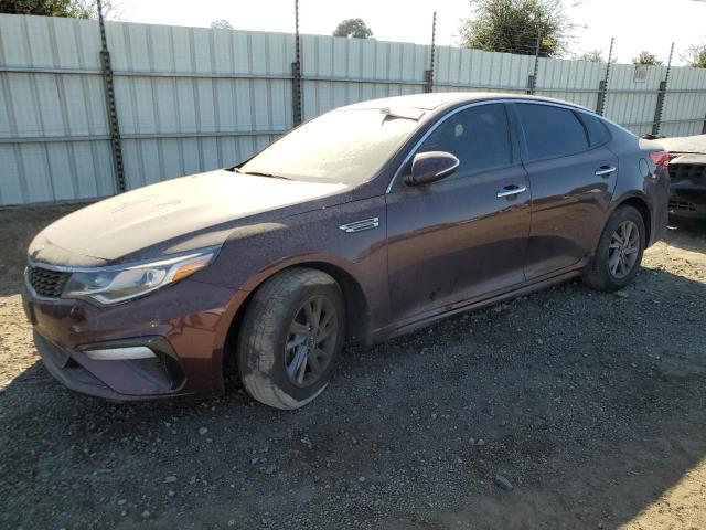 5XXGT4L34KG333614 - 2019 KIA OPTIMA LX BURGUNDY photo 1