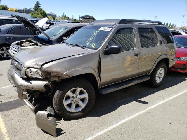 JN8DR09Y84W903276 - 2004 NISSAN PATHFINDER LE GRAY photo 1