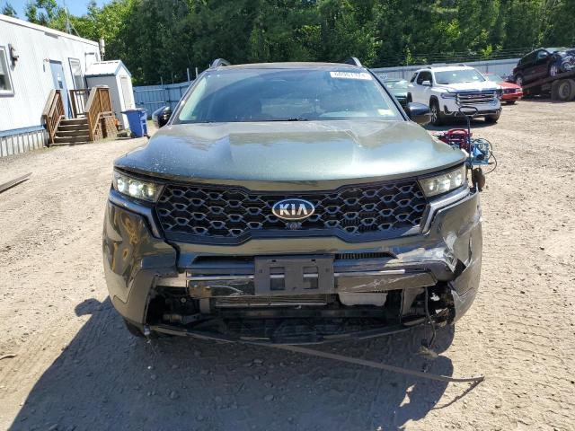 5XYRKDLF6MG036672 - 2021 KIA SORENTO SX GREEN photo 5