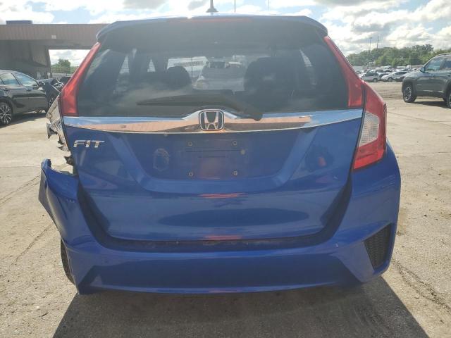 3HGGK5H80FM785739 - 2015 HONDA FIT EX BLUE photo 6