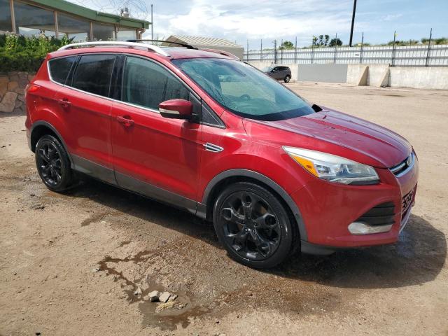 1FMCU9J96DUC43678 - 2013 FORD ESCAPE TITANIUM RED photo 4