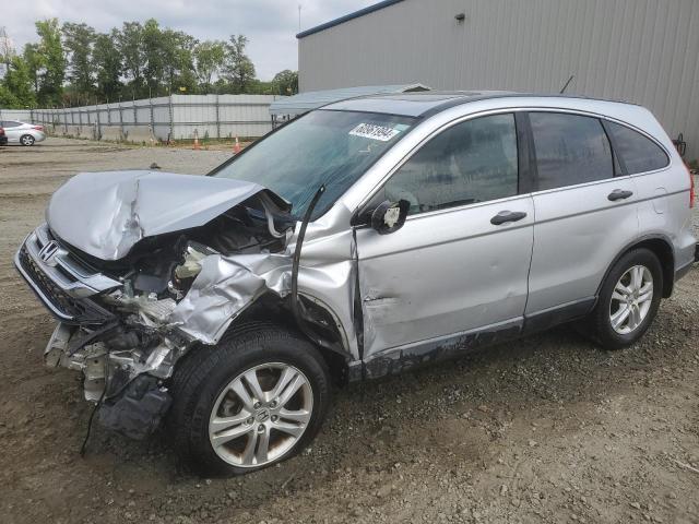 5J6RE3H55AL014979 - 2010 HONDA CR-V EX SILVER photo 1