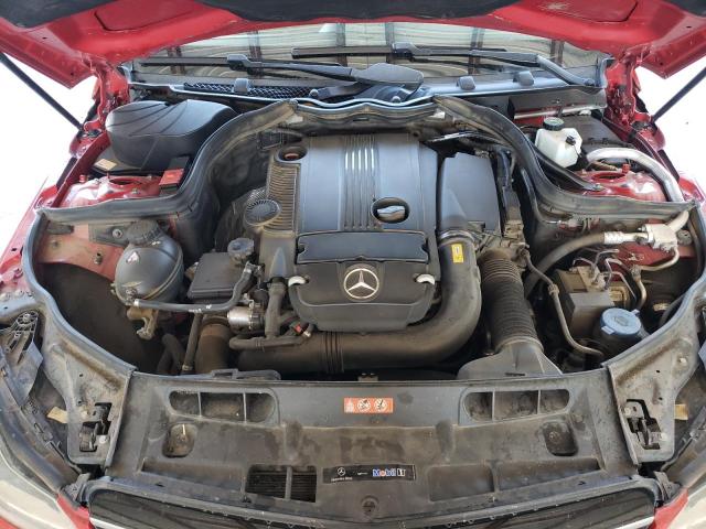 WDDGJ4HB7EG282151 - 2014 MERCEDES-BENZ C250 250 RED photo 11