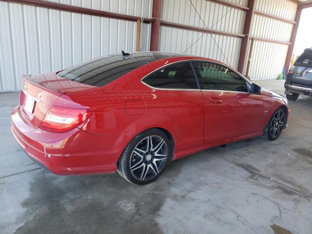 WDDGJ4HB7EG282151 - 2014 MERCEDES-BENZ C250 250 RED photo 3