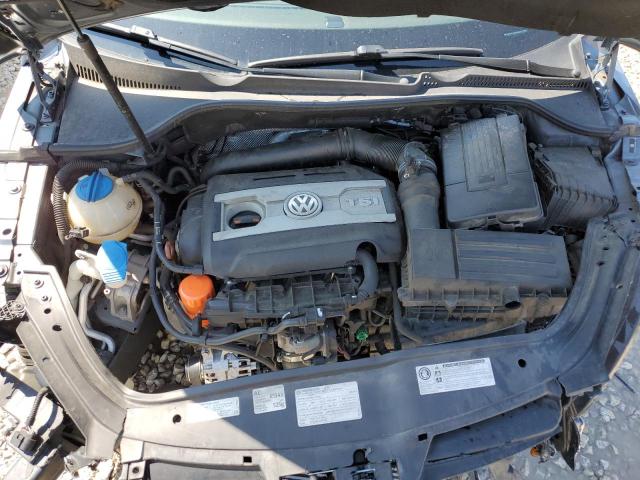 WVWFW7AHXCV017837 - 2012 VOLKSWAGEN EOS LUX 蓝色 照片 11