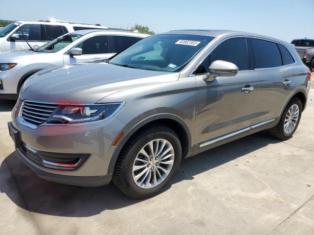 2LMPJ6KRXHBL16719 - 2017 LINCOLN MKX SELECT GRAY photo 1