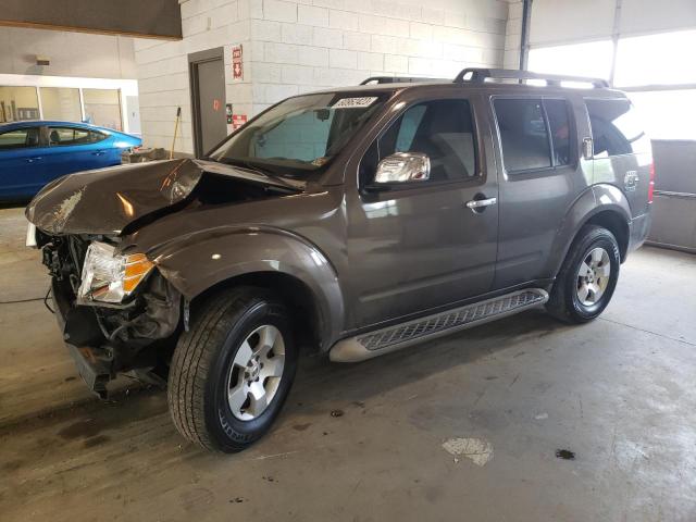 5N1AR18B08C661281 - 2008 NISSAN PATHFINDER S TAN photo 1