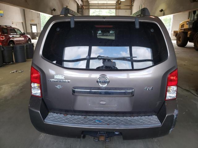 5N1AR18B08C661281 - 2008 NISSAN PATHFINDER S TAN photo 6