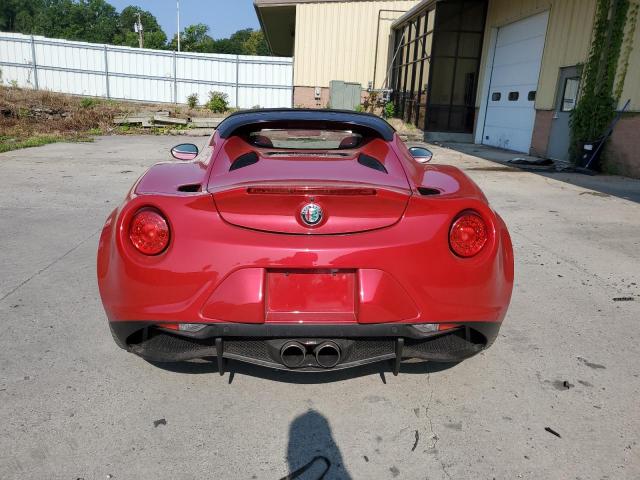 ZARBAAB47LM358226 - 2020 ALFA ROMEO 4C SPIDER RED photo 6