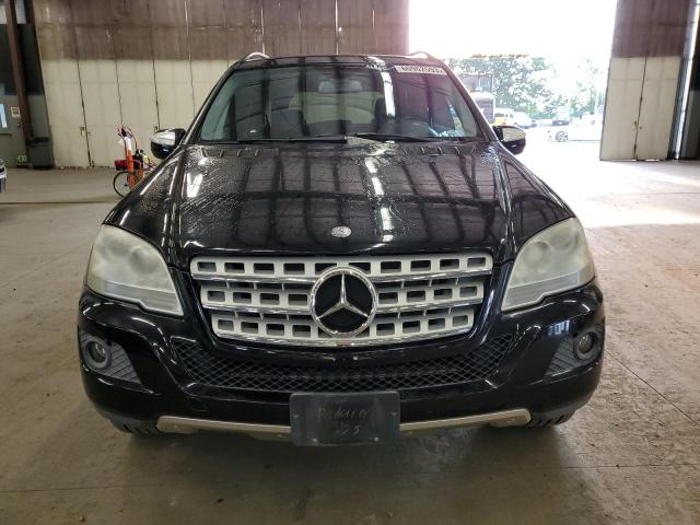 4JGBB8GB2AA595160 - 2010 MERCEDES-BENZ ML 350 4MATIC BLACK photo 5