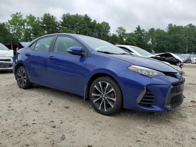 2T1BURHE8HC834875 - 2017 TOYOTA COROLLA L BLUE photo 4