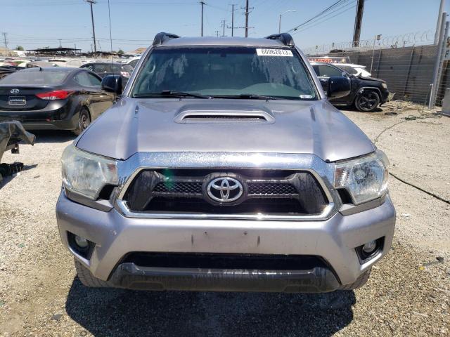 5TFJU4GN1FX079521 - 2015 TOYOTA TACOMA DOUBLE CAB PRERUNNER SILVER photo 5